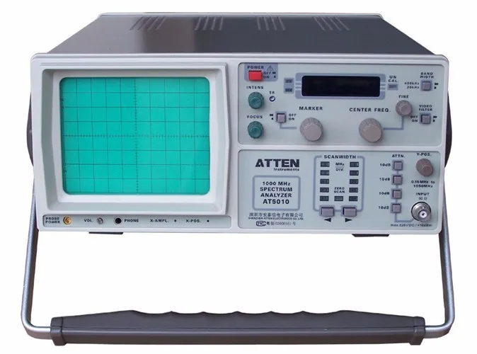 ATTEN AT5010 анализатор спектра 150 кГц-1050 МГц анализатор спектра ATTEN анализатор спектра