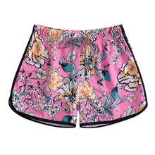 Женские шорты, летние шорты, женские пляжные шорты с принтом больших размеров, быстросохнущие купальники, шорты для тренировок