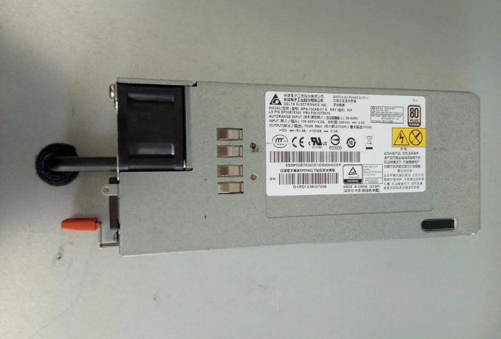 Блок питания для сервера Delta DPS 750AB 21 A TD350 RD650 RD550 RD450|Блоки компьютеров| |