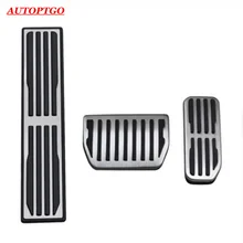 Non-Slip Car Foot Rest Footrest Fuel Gas Accelerator Brake Pedal Pad Cover Accessories Kit For Jaguar XE XF F-Pace F Pace 2016+ Non-Slip Car Foot Rest Footrest Fuel Gas Accelerator Brake Pedal Pad Cover Accessories Kit For Jaguar XE XF F-Pace F Pace 2016+