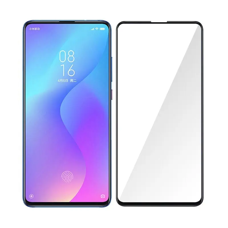 Защитная пленка для экрана из закаленного стекла с полным клеем Xiao mi Red K20 Xiaomi 9 T Pro