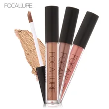 GRACEFUL 1pc FOCALLURE New Fashion moisturizLipstick Cosmetics Women Sexy Lips Metallic Lip Gloss maquiagem Tools OCT29