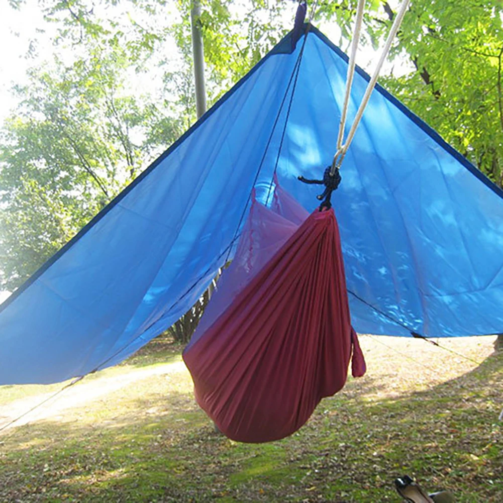 

240X140CM 300X300CM Hammock Rain Fly Tent Tarp Waterproof Windproof Snowproof Camping Shelter for Snow Sunshade for Camping