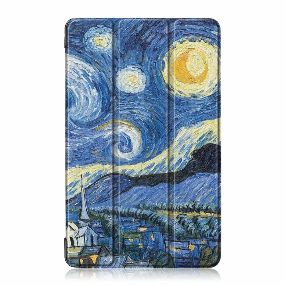 Ультра тонкий чехол для Huawei MediaPad T5 8 0 JDN2 W09/AL00 Подставка планшета PU кожаный Honor Pad 5