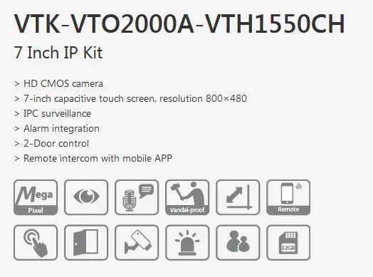 VTO2000A VTH1550CH Features