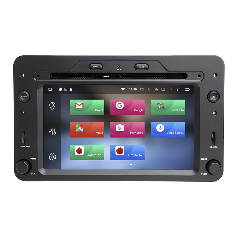 Discount 4+64G Android 9.0 GPS Navigation Autoradio For Alfa Romeo 159 Brera Spider Sportwagon 2006 Car DVD Player Head Unit Wifi Audio 3