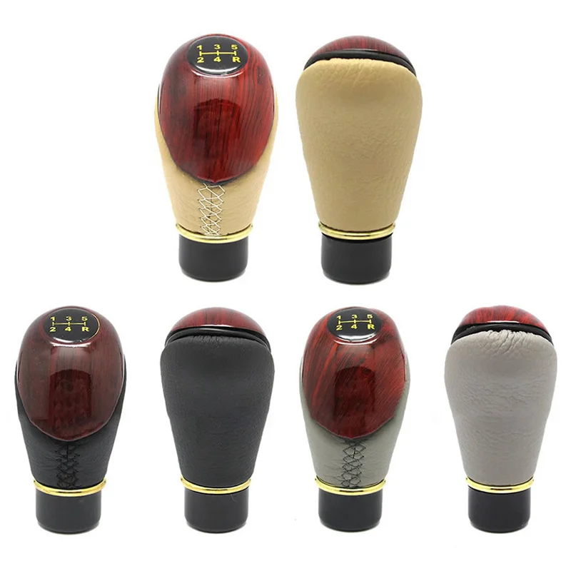 Universal 5 Speed Manual Gear Stick Knob Shifter Auto Car Motor Lever Gear Knobin Gear Shift
