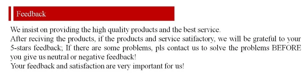 Feedback