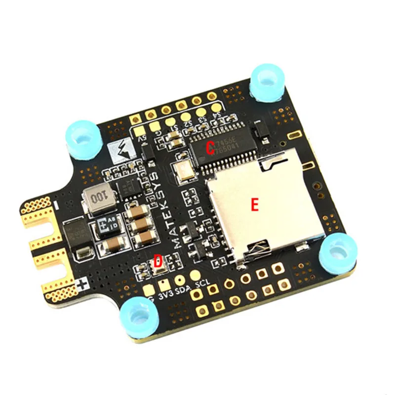 Оригинальный Matek Systems BetaFlight F405 F411 F722 F765 H743 игровые Джойстики для RC гоночный Дрон с
