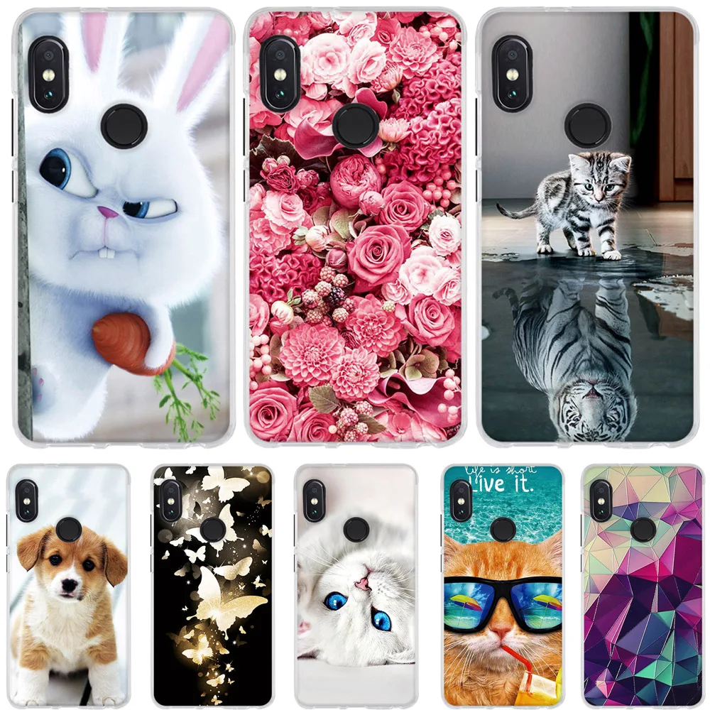 

For Xiaomi Redmi Note 5 Case Silicone TPU Cover For Redmi Note5 Case 3D Cute Protective Cute Bags For Xiaomi Redmi Note 5 Cases