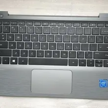 Для hp поток 11 G2 подлокотник для ноутбука крышка клавиатуры Touc hp ad верх чехла черный ключ 802986-001 аккумулятор большой емкости