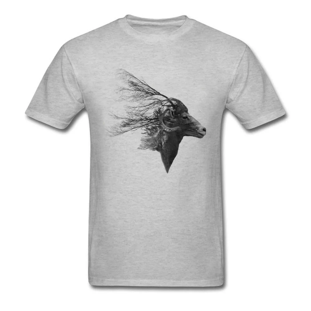 Double Exposed Mountain Goat_grey