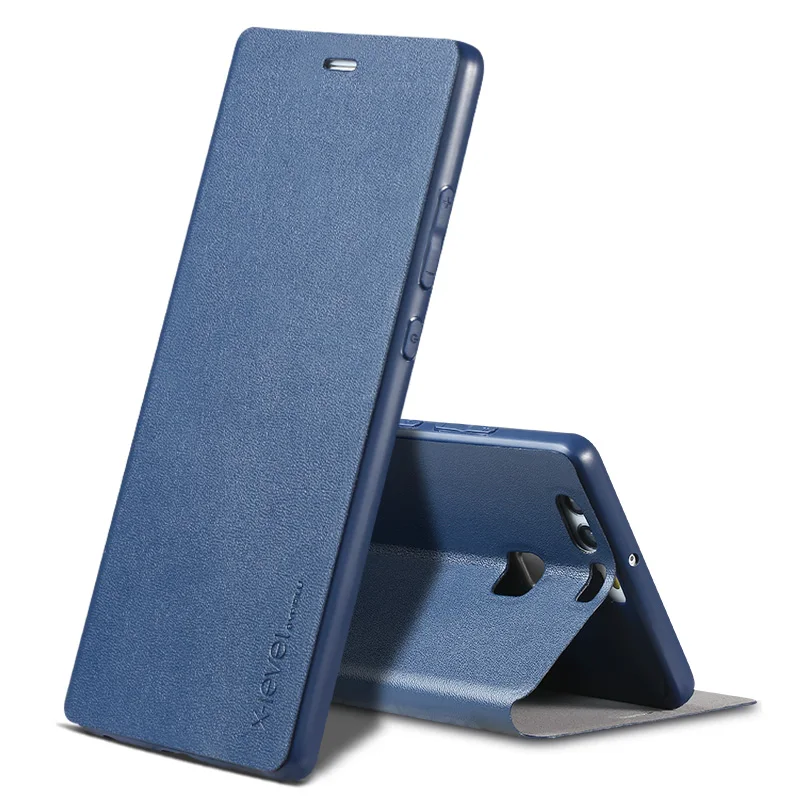 

X-Level Luxury Business Style PU Leather Case for Huawei P9 Flip Cover for Huawei P9 EVA-L09 Dual SIM EVA-L19 VA-L29 Stand Case