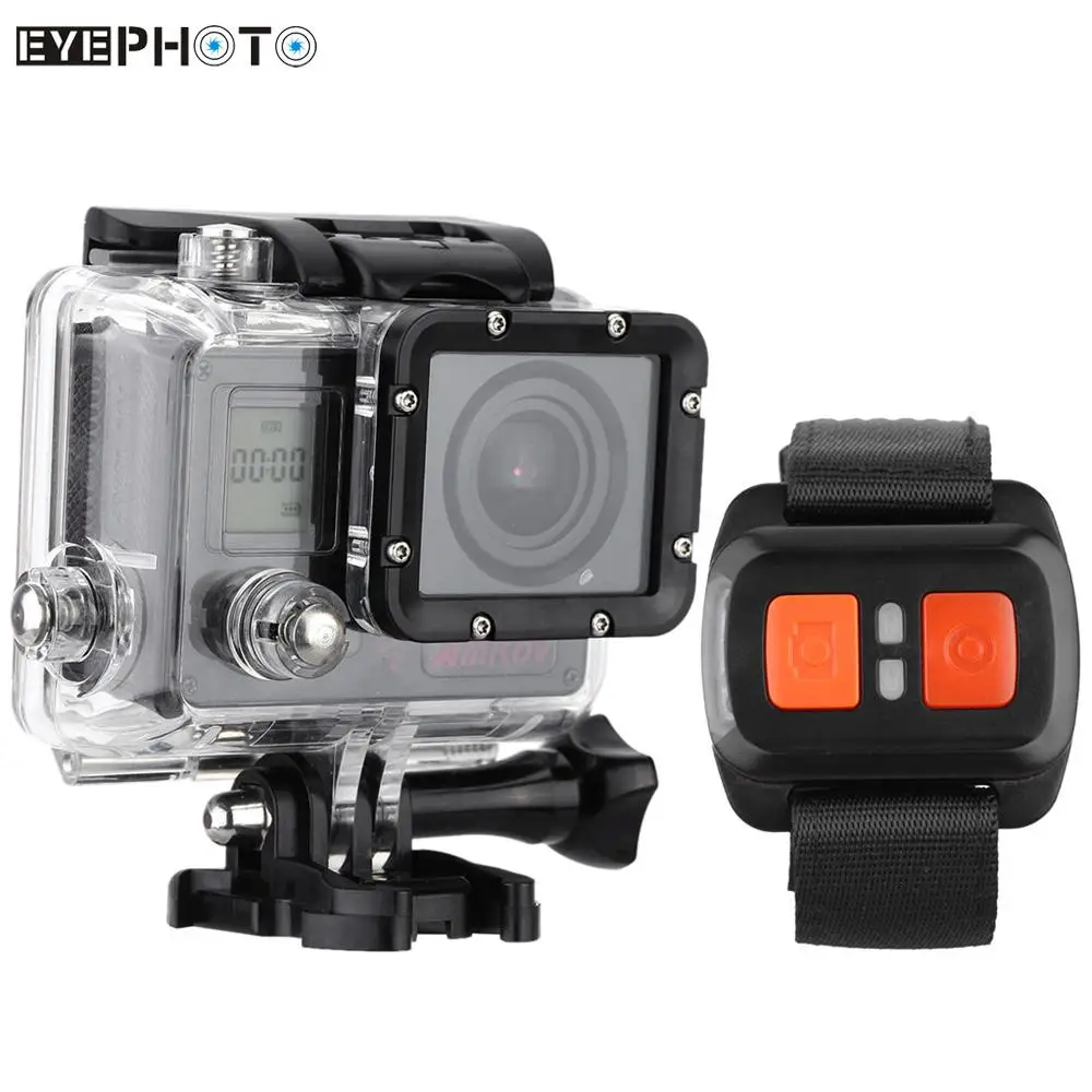 AMKOV AMK7000S 2.0" LCD 4K Wifi Action Camera with Remote Control Watch Full HD 20MP Waterproof 40m Action Cam Sports Camera