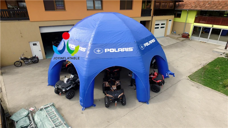 12X12M Giant Outdoor Commercial Inflatable Dome Spider Shape Tent For Ourdoor Event 1