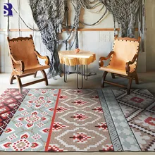 SunnyRain 1-piece Богемия области коврик для гостиной кухня ковры спальня коврики сопротивление скольжению