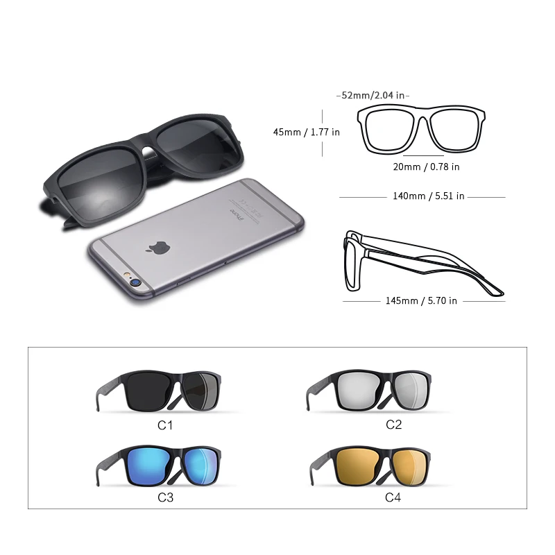Kopen Aofly Brand Design Nachtzicht Bril Gepolariseerde Zonnebril Mannen Geel Anti Glare Vintage Rijden Zonnebril Bril UV400