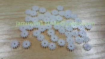 

Free shipping Clarion gear White Plastic Gears 0.7*0.2CM for Car CD/DVD mechanism gear CD drive gear 70pcs/lot
