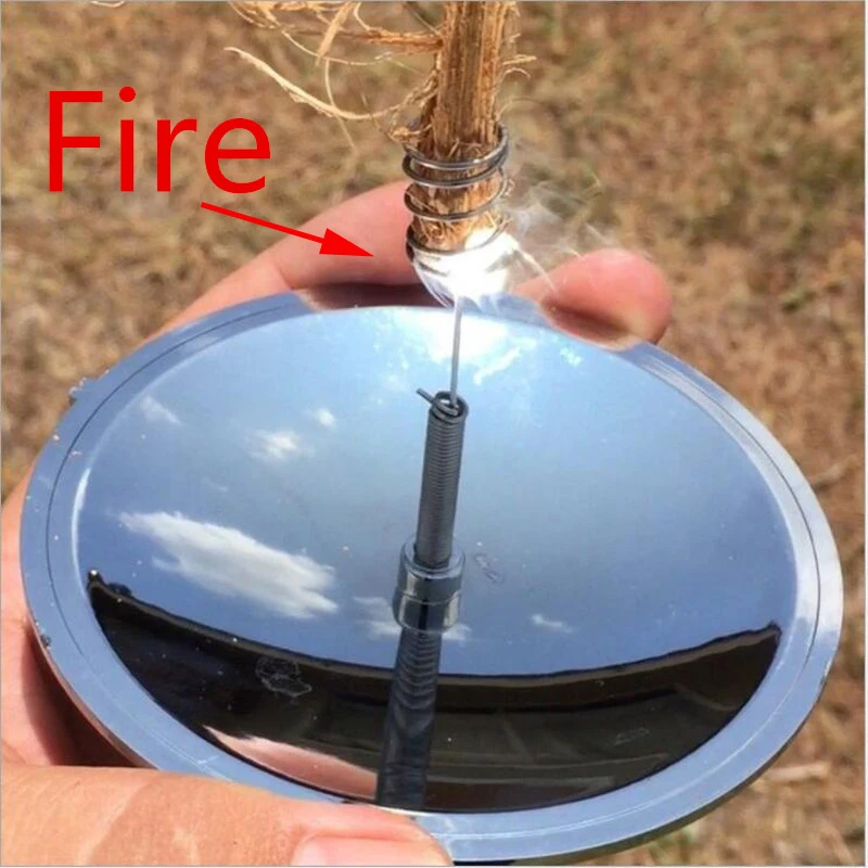 

Outdoor Solar Firearm Solar Lighter Camping Survival Fire Waterproof Windproof Fire Starter Outdoor Emergency Tool CampingTool