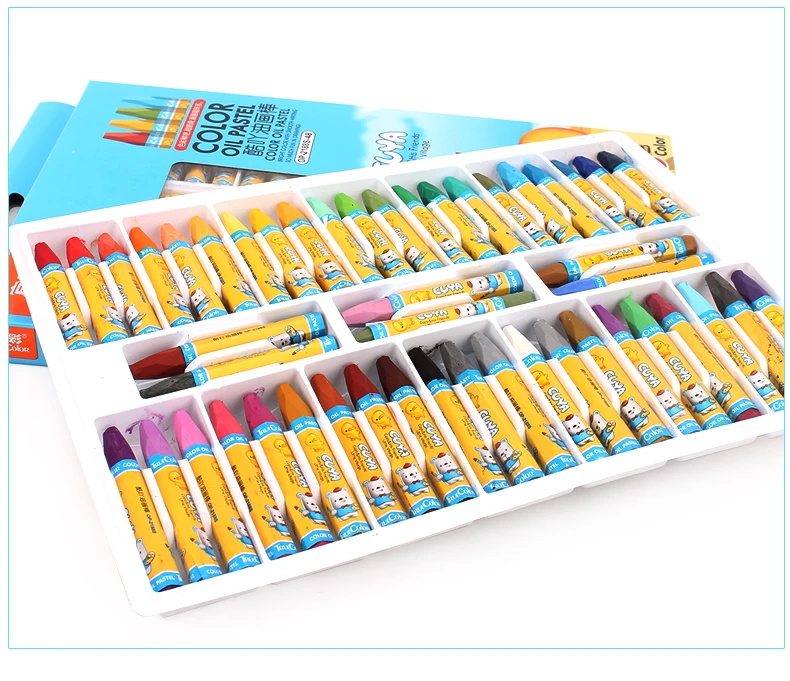 Pintura a Óleo Criança de Segurança Cor da Pintura do Pastel Truecolor Cores Estudante Vara Não-tóxico Pincel 48 8 vara, cor da pintura do pastel, criança