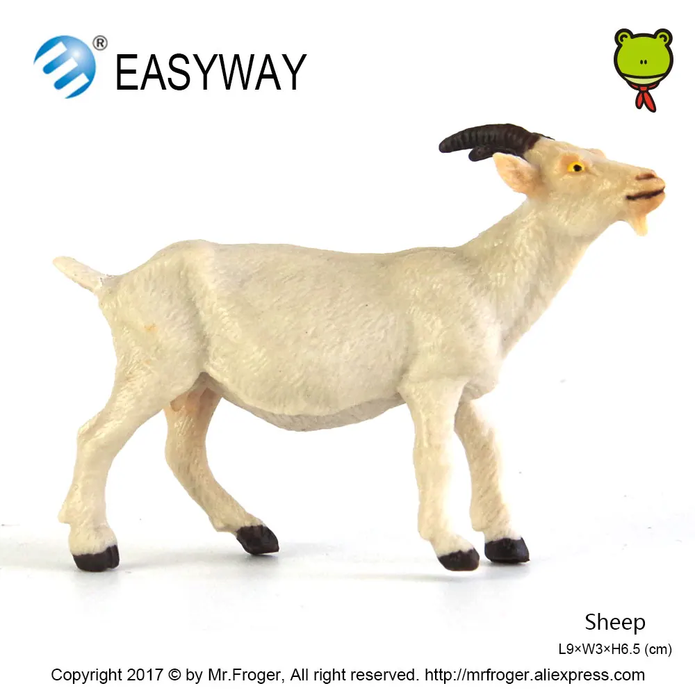 EASYWAY имитация фермы Фигурки Животных Пластик Овец игрушечные лошадки для детей
