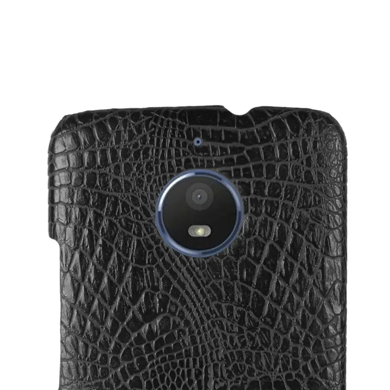 Чехол для Motorola Moto E4 Plus чехол E4Plus твердая задняя крышка из искусственной кожи E 4