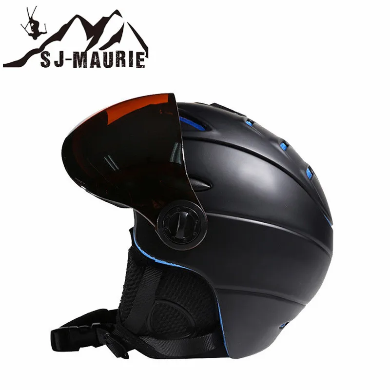 

Sport Safety Ski Helmet Men Women Half-covered Integrally Outdoor Sport Helmet with Visor Snow Gear Snowboard Skateboard Helmet