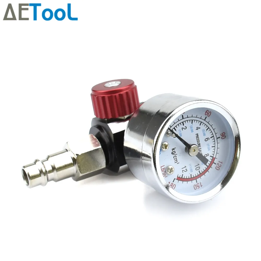 

AETool Spray Gun Adjust Air Pressure Regulator Gauge Car Auto Repair Painting Tool Spray Gun Accessories Pneumatic Gun Regulator