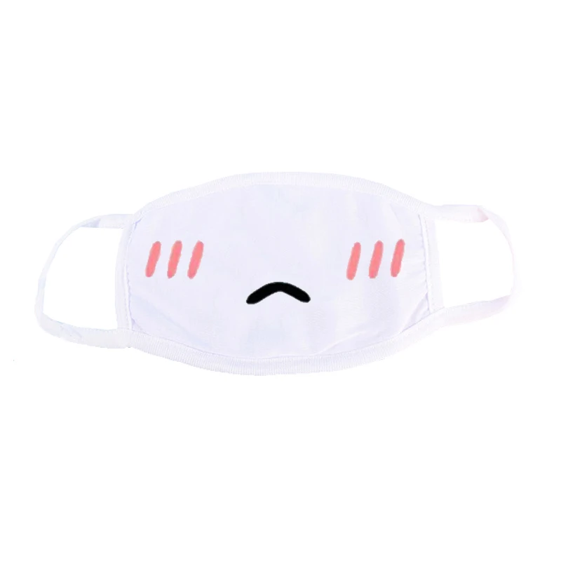 

Sell Well Cotton Mask Unisex Korean Style White Bear Teeth Cycling Anti-Dust Cotton Mouth Mask Face Respirator For Party Mask
