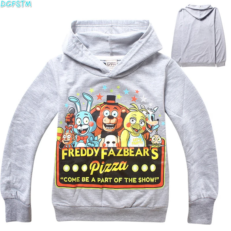 Новинка года, детские футболки с длинными рукавами для мальчиков «пять ночей с Фредди» Детская Хлопковая одежда для мальчиков футболка «пять ночей с Фредди», fnaf