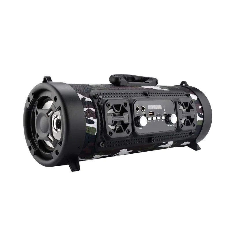 Preise 20 W Tragbare Lautsprecher Bluetooth Spalte Bass Subwoofer Soundbar Drahtlose Tragbare Spalte Mit FM Radio Mic KTV Sound System Boom