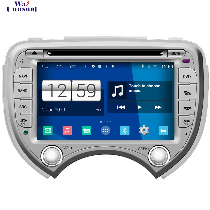 

WANUSUAL 2017 Car-Styling 7'' Android 4.4.4 GPS Navigation for Nissan March Tape Recorder with Radio WIFI BT 3G TV 1024*600 Map