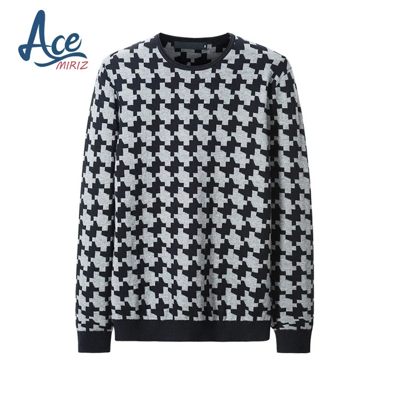 England Style Men Pullovers Long Sleeve 