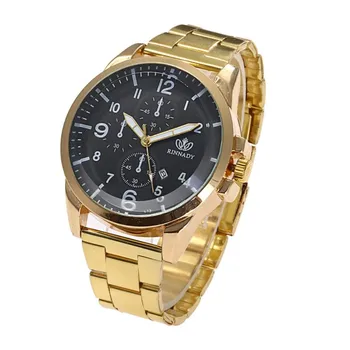 

Classic Women's Stainless Steel Band Watches Luxury Brand Big Dial Business Wrist Watch Military Clock Men Casual Watches #Zer
