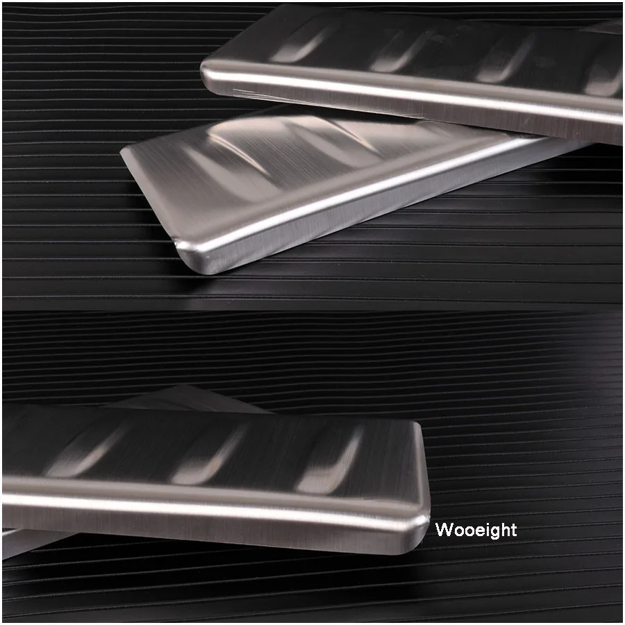 Car Interior Stickers Rear Fender Guard Plate Stainless Steel Cover Protector For Jaguar F-Pace Car Accessories (7)