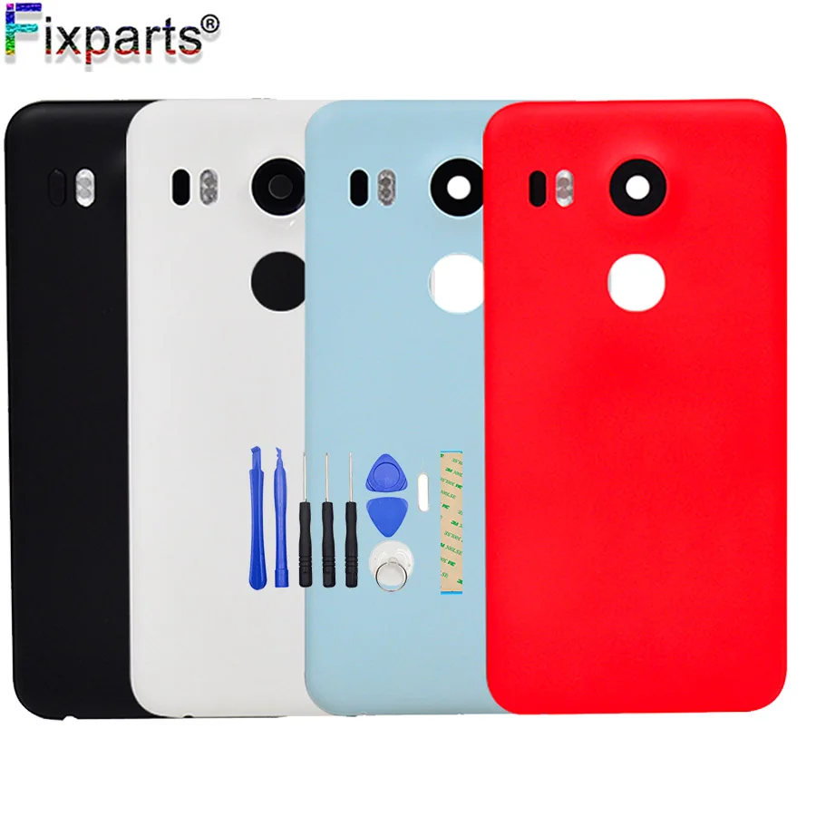 

5.2" For LG Googel Nexus 5X Back Battery Cover Rear Door Housing Case Replacement For LG 5X battery Cover Housing