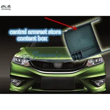 Автомобильный чехол автомобильный стикер центральный подлокотник магазин содержание коробка для 2013- Honda jade