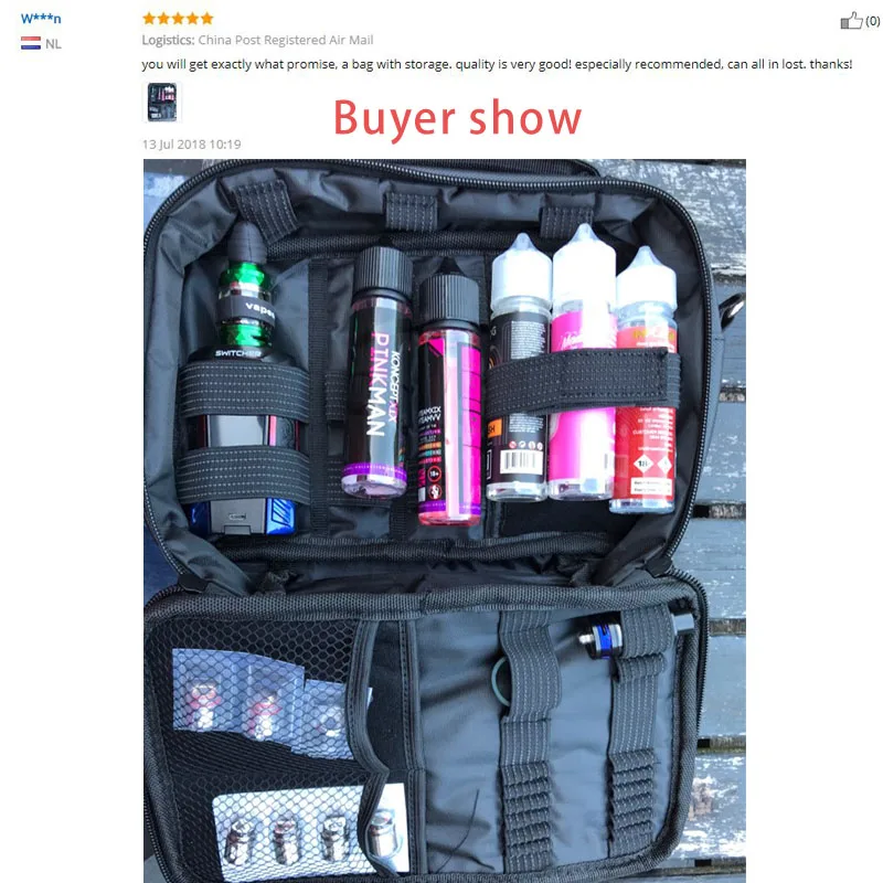 100% Оригинальный Coil Master Vape Bag для электронной сигареты Box Mod KIT Atpmizer испаритель бак