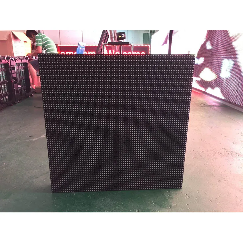 Водонепроницаемый Большой рекламный щит P10 rgb светодиодный дисплей 640x640мм литой