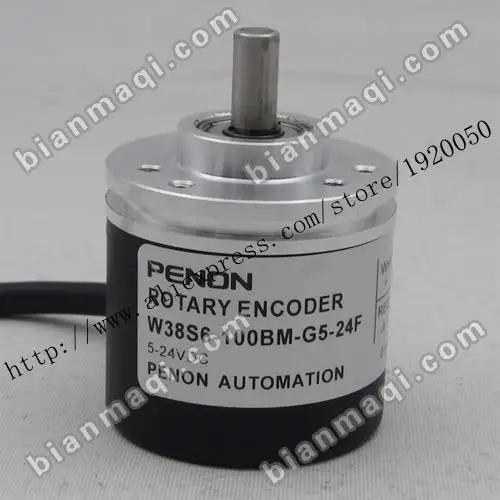 

Supply of W38S6-100BM-G5-24F rotary encoder 100 pulse 6mm outer diameter of 38mm shaft diameter