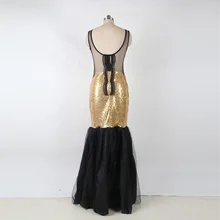 Women Elegant Ever Pretty Club Dresses Lady Rhinestone robe de soiree Long Prom Party Dress Y47