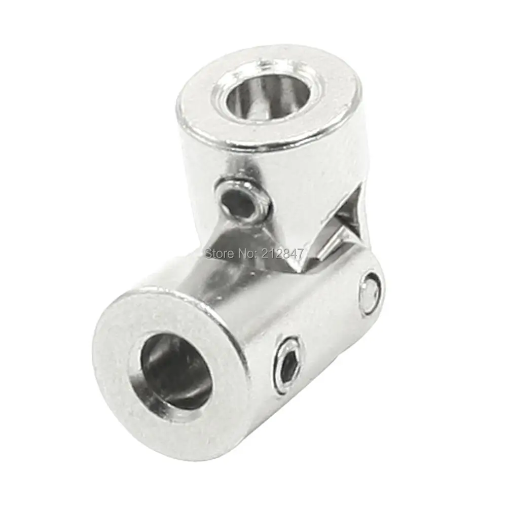 

RC Model Motor 4mm to 4mm Inner Dia Rotatable Metal Universal Joint Connector