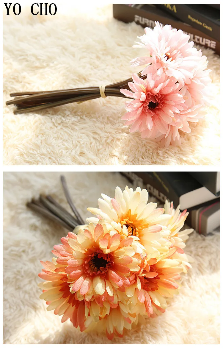 Simulation flower gerberajamesonii bouquet11