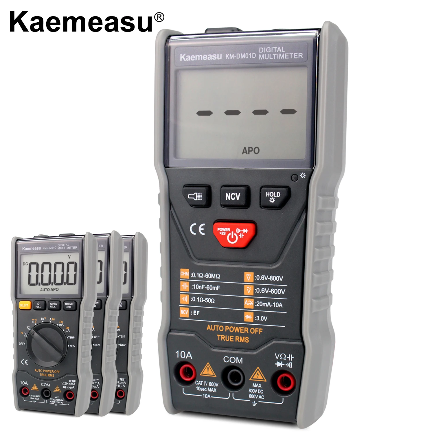 

Multifunction Intelligent Digital Multimeter DC/AC Capacitance Resistance NCV True RMS Electronic Maintenance instrument Tools