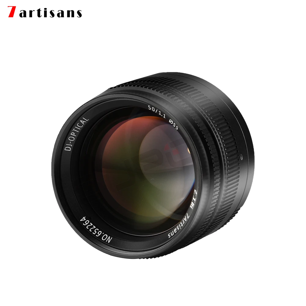 7artisans 50 мм f1.1 Большая диафрагма как prime paraxial M объектив Кабриолет E байонет для