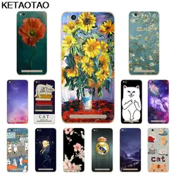 KETAOTAO Cat пейзаж телефон чехлы для iPhone 4S SE 5 6 5C 5S 6 S 7 8 6 Plus 7 плюс 8 Plus X случае Crystal Clear Мягкие TPU Чехлы