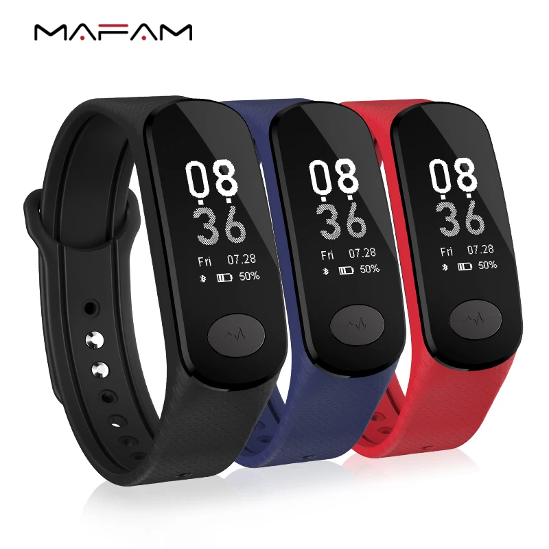 

MAFAM B18 Color Screen ECG Blood Pressure Smart Bracelet Bidirectional Search Green Night Heart Rate Call Reminder Remote Camera