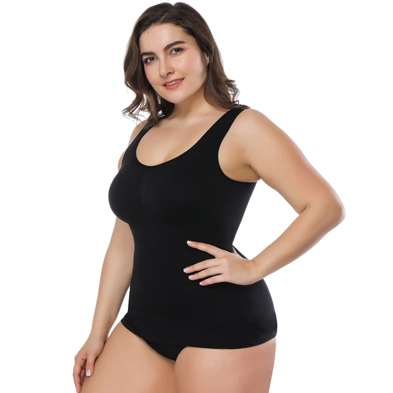  Women Slim Up Lift Plus Size Bra Slimming Underwear Body Shapers Corset Women Removable Seamless Ta