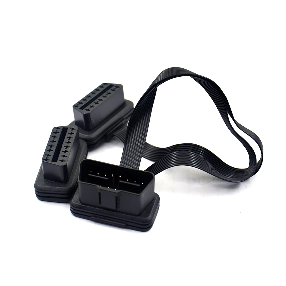 ODB OBD2 кабель 16 Pin 1 Male To 16 Pin 2 Female OBD II OBD2 разъем OBD2 1-2 Диагностика расширения кабель