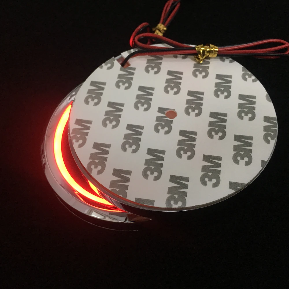 

For Mercedes Benz Logo Light Car Rear Trunk 5D Emblem Light LED 12V For X156 X164 X166 X204 X253 X447 W204 CAL SLK CLK CLS SL
